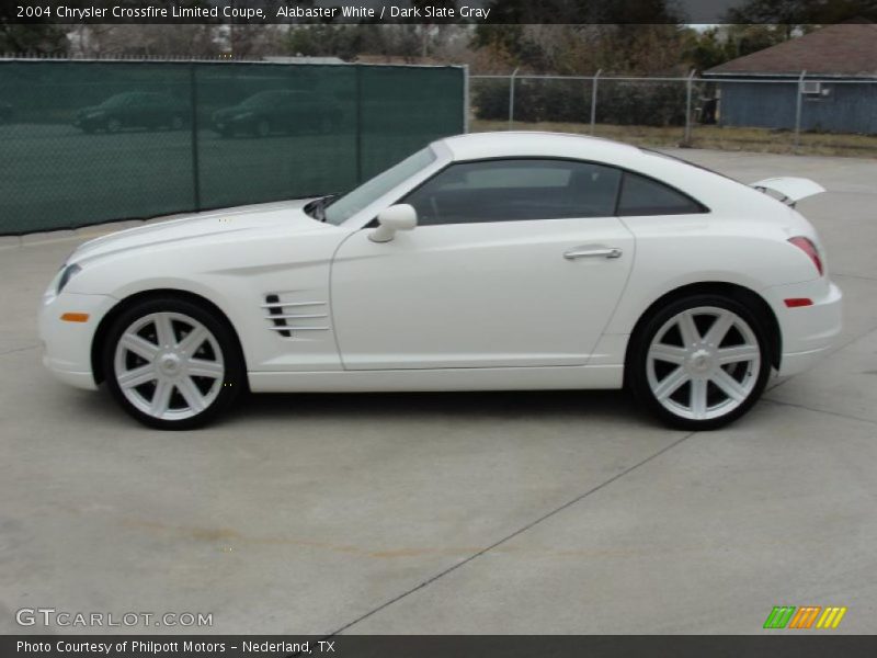 Alabaster White / Dark Slate Gray 2004 Chrysler Crossfire Limited Coupe