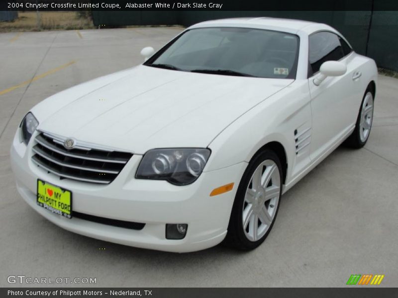 Alabaster White / Dark Slate Gray 2004 Chrysler Crossfire Limited Coupe