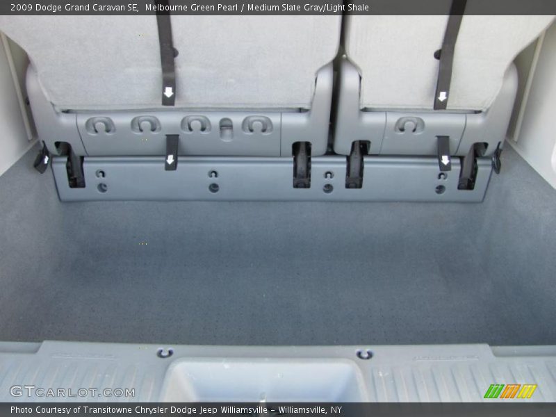 Melbourne Green Pearl / Medium Slate Gray/Light Shale 2009 Dodge Grand Caravan SE