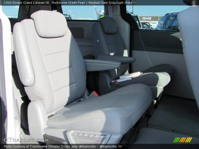 Melbourne Green Pearl / Medium Slate Gray/Light Shale 2009 Dodge Grand Caravan SE