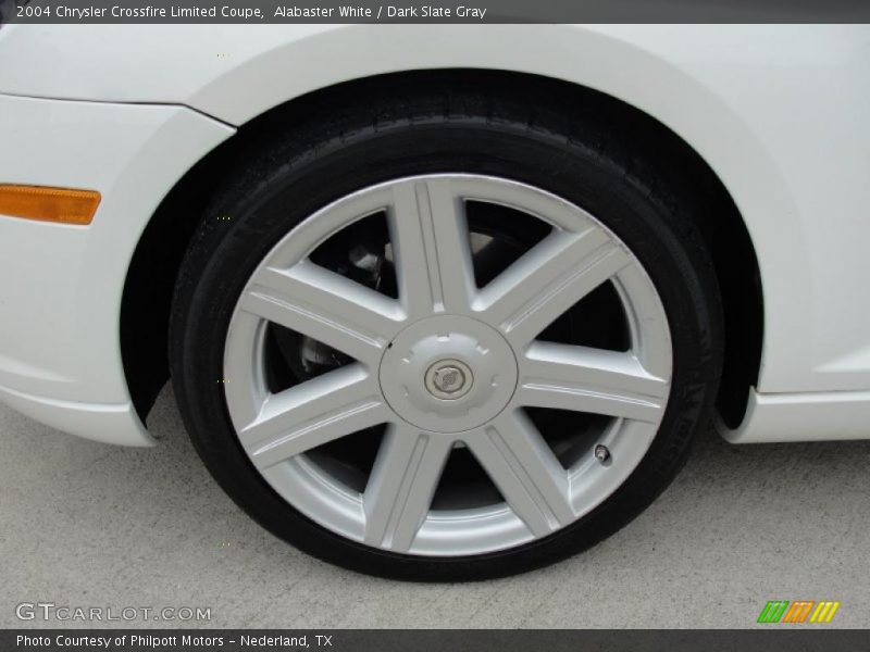 Alabaster White / Dark Slate Gray 2004 Chrysler Crossfire Limited Coupe