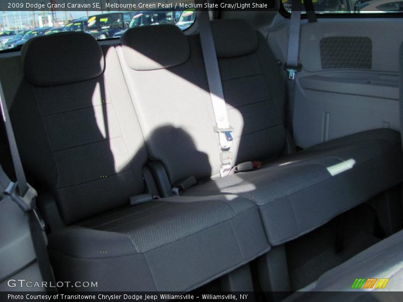 Melbourne Green Pearl / Medium Slate Gray/Light Shale 2009 Dodge Grand Caravan SE