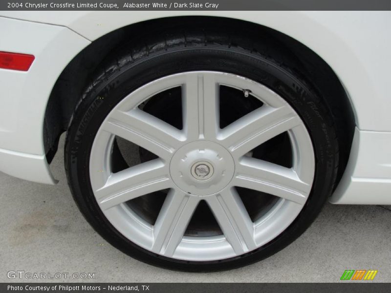 Alabaster White / Dark Slate Gray 2004 Chrysler Crossfire Limited Coupe