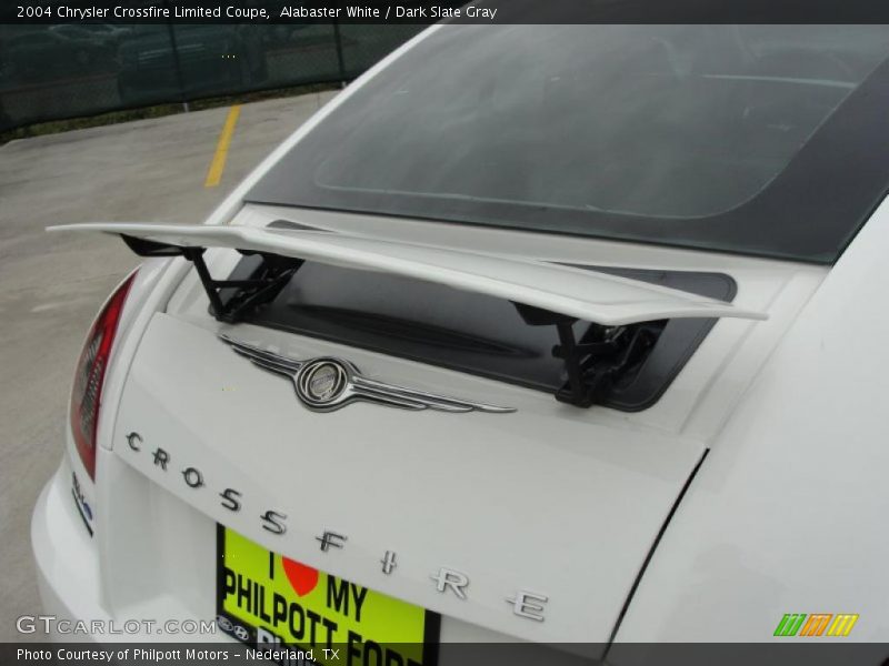 Alabaster White / Dark Slate Gray 2004 Chrysler Crossfire Limited Coupe