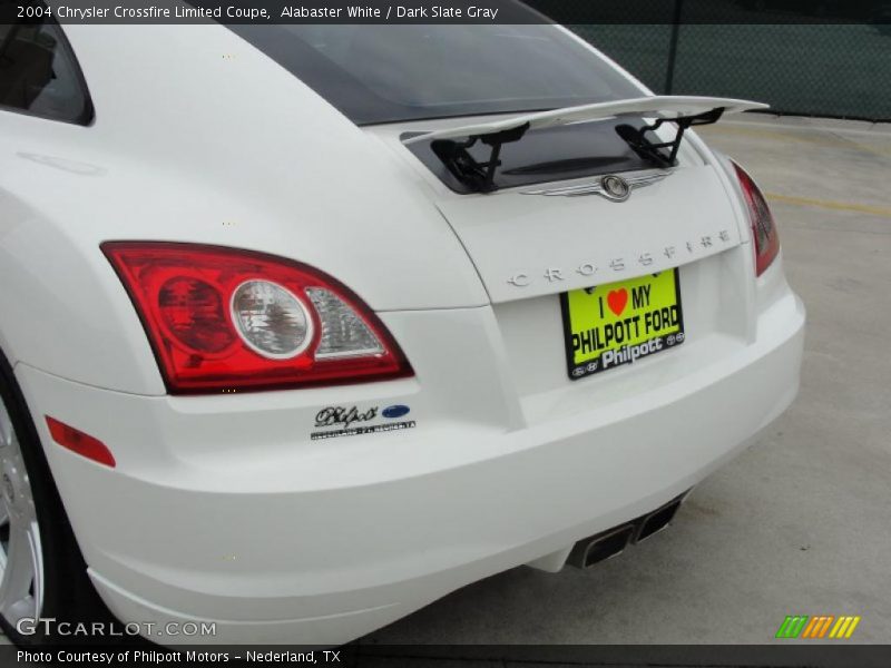Alabaster White / Dark Slate Gray 2004 Chrysler Crossfire Limited Coupe