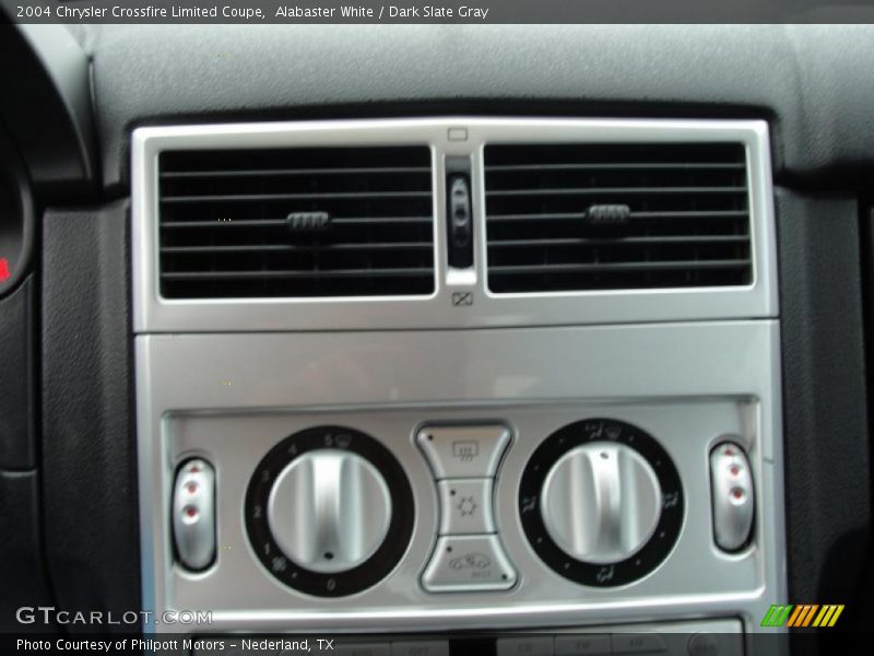 Alabaster White / Dark Slate Gray 2004 Chrysler Crossfire Limited Coupe