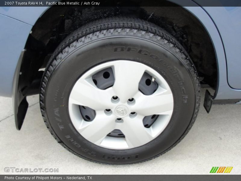 Pacific Blue Metallic / Ash Gray 2007 Toyota RAV4 I4