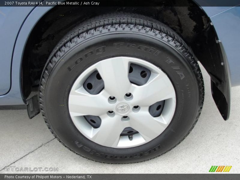 Pacific Blue Metallic / Ash Gray 2007 Toyota RAV4 I4