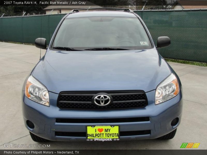 Pacific Blue Metallic / Ash Gray 2007 Toyota RAV4 I4