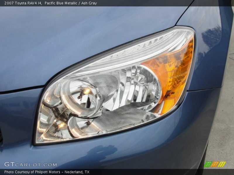 Pacific Blue Metallic / Ash Gray 2007 Toyota RAV4 I4