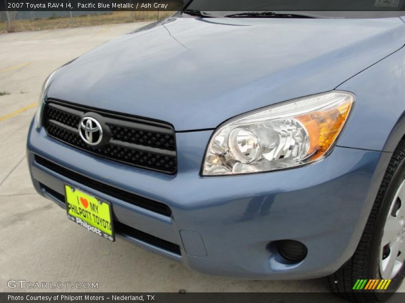 Pacific Blue Metallic / Ash Gray 2007 Toyota RAV4 I4