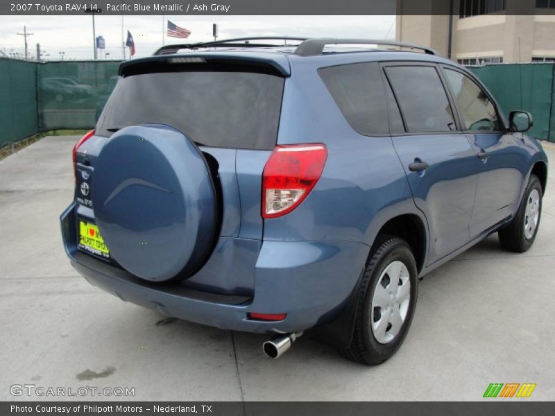 Pacific Blue Metallic / Ash Gray 2007 Toyota RAV4 I4