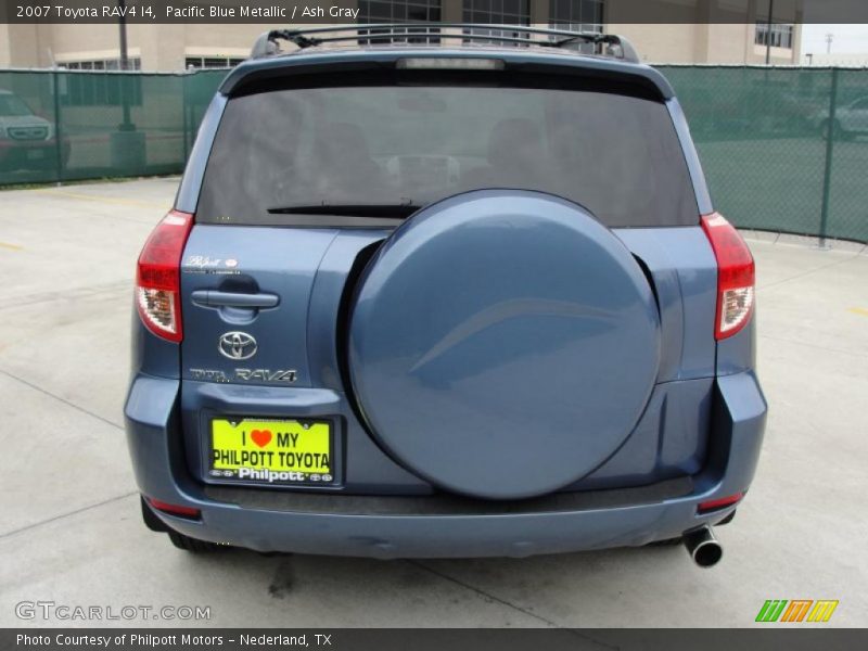 Pacific Blue Metallic / Ash Gray 2007 Toyota RAV4 I4