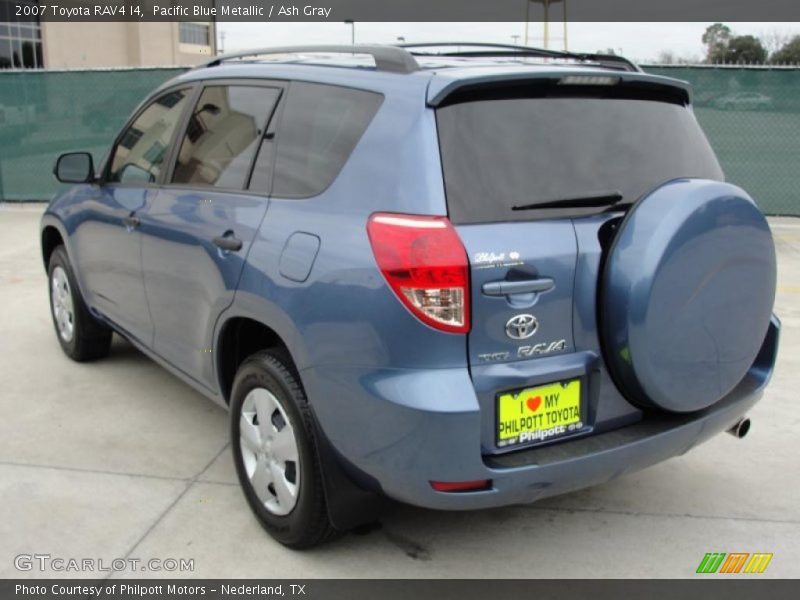 Pacific Blue Metallic / Ash Gray 2007 Toyota RAV4 I4