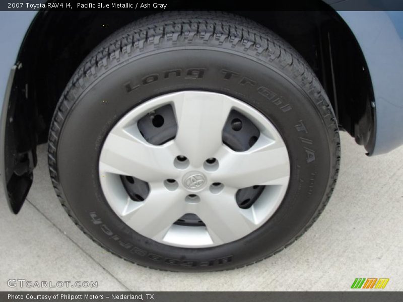 Pacific Blue Metallic / Ash Gray 2007 Toyota RAV4 I4
