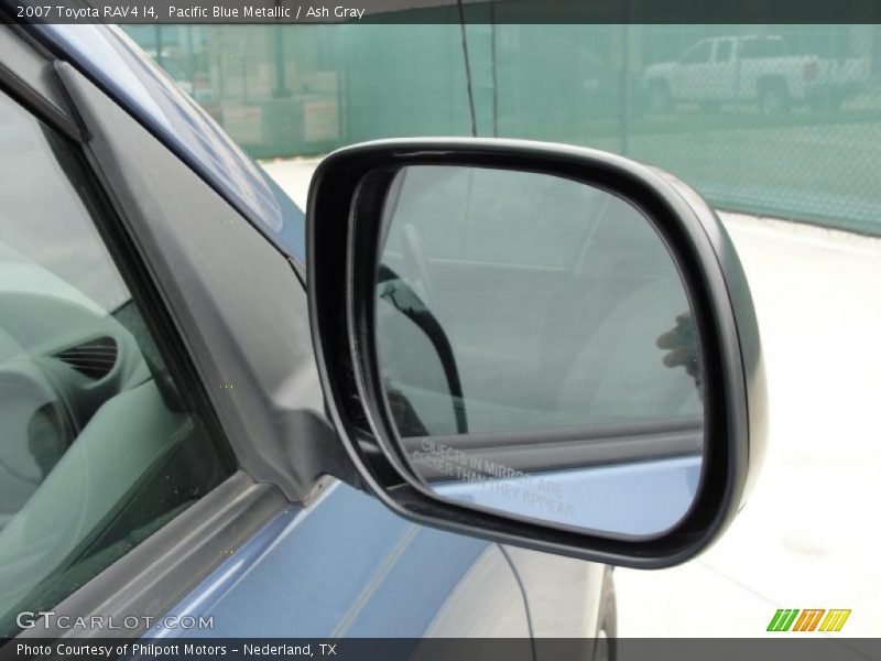 Pacific Blue Metallic / Ash Gray 2007 Toyota RAV4 I4