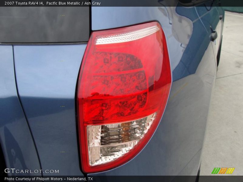 Pacific Blue Metallic / Ash Gray 2007 Toyota RAV4 I4