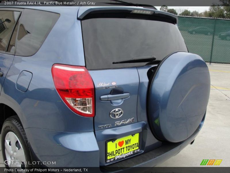 Pacific Blue Metallic / Ash Gray 2007 Toyota RAV4 I4