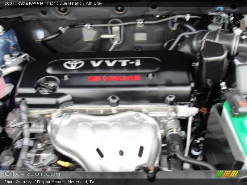 Pacific Blue Metallic / Ash Gray 2007 Toyota RAV4 I4