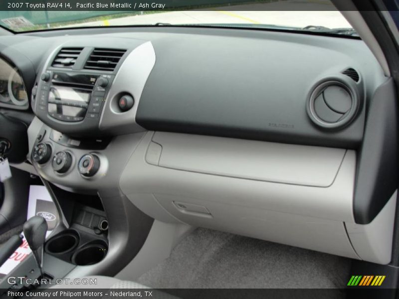 Pacific Blue Metallic / Ash Gray 2007 Toyota RAV4 I4