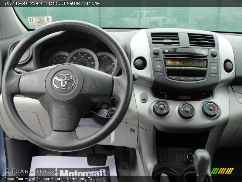 Pacific Blue Metallic / Ash Gray 2007 Toyota RAV4 I4