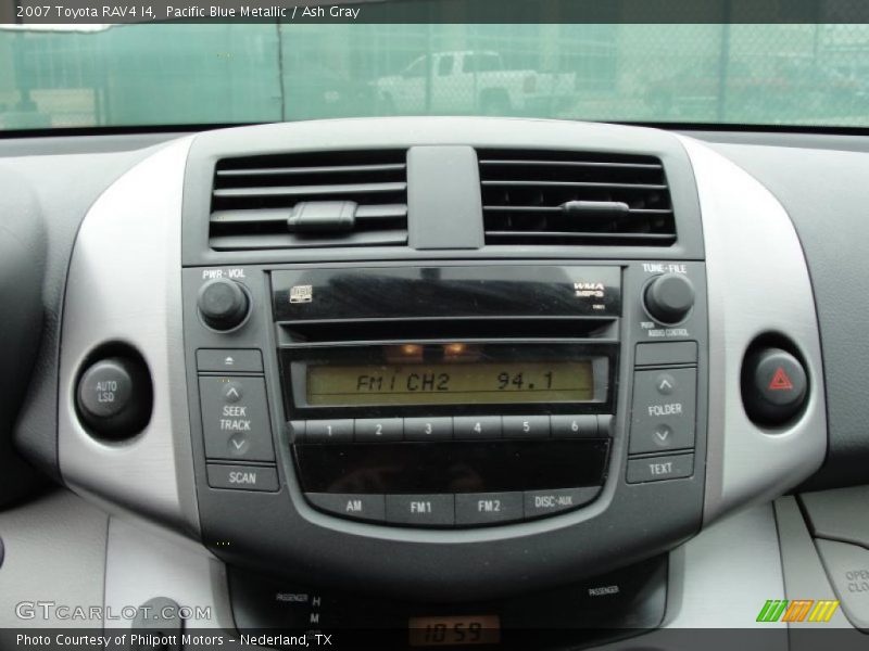 Pacific Blue Metallic / Ash Gray 2007 Toyota RAV4 I4