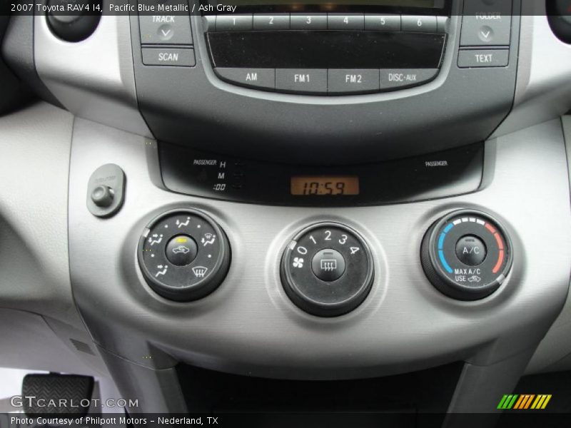 Pacific Blue Metallic / Ash Gray 2007 Toyota RAV4 I4