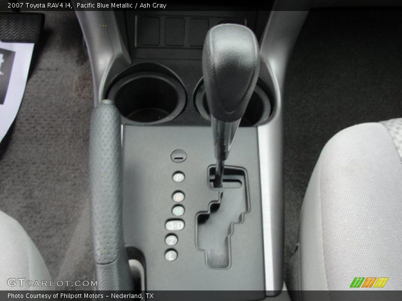 Pacific Blue Metallic / Ash Gray 2007 Toyota RAV4 I4
