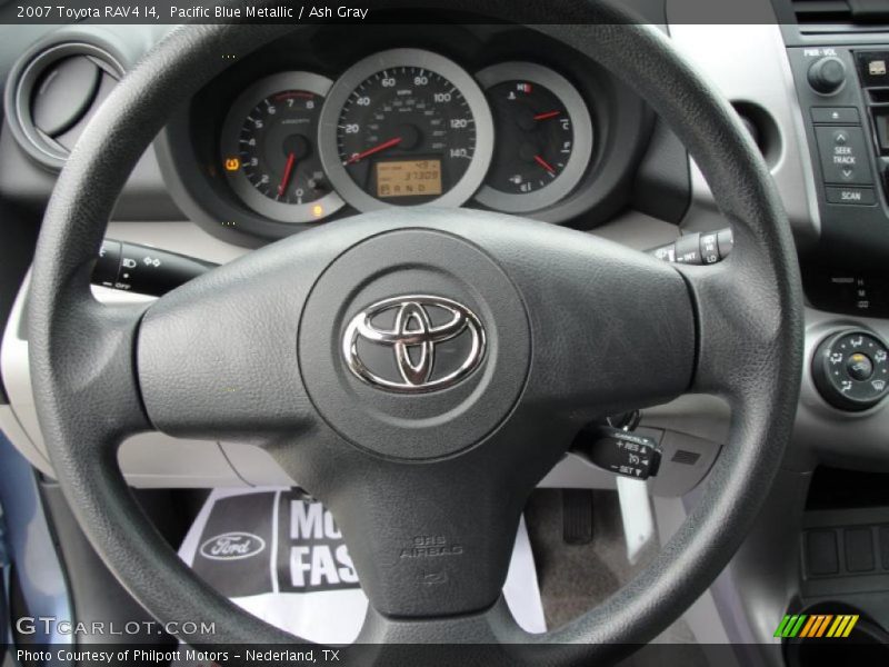 Pacific Blue Metallic / Ash Gray 2007 Toyota RAV4 I4