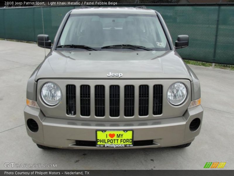 Light Khaki Metallic / Pastel Pebble Beige 2008 Jeep Patriot Sport