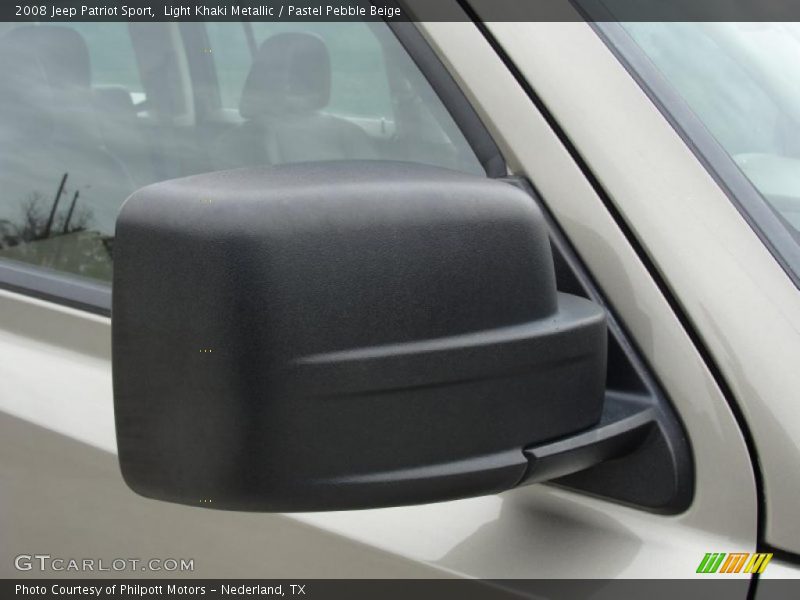 Light Khaki Metallic / Pastel Pebble Beige 2008 Jeep Patriot Sport