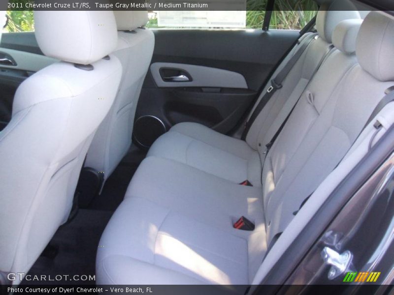  2011 Cruze LT/RS Medium Titanium Interior