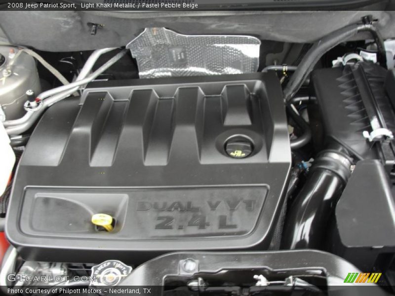 Light Khaki Metallic / Pastel Pebble Beige 2008 Jeep Patriot Sport