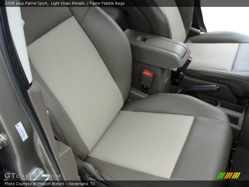 Light Khaki Metallic / Pastel Pebble Beige 2008 Jeep Patriot Sport