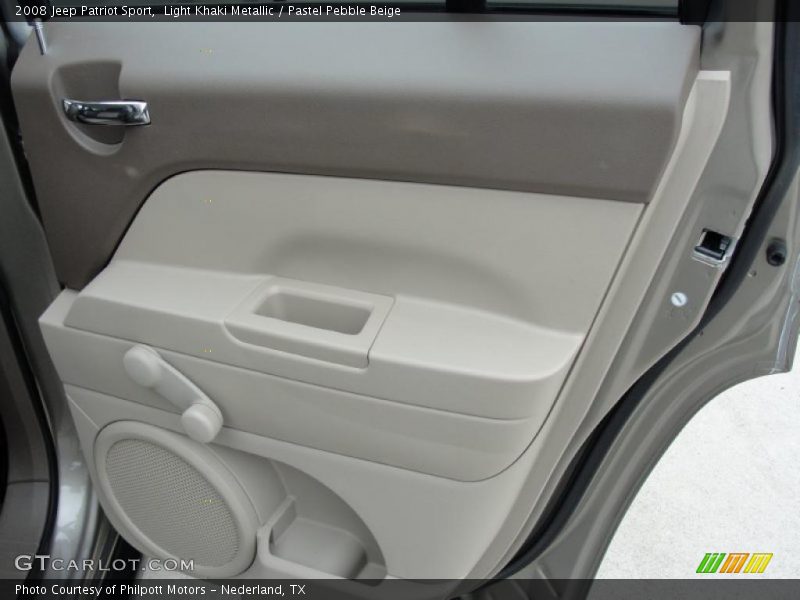 Light Khaki Metallic / Pastel Pebble Beige 2008 Jeep Patriot Sport