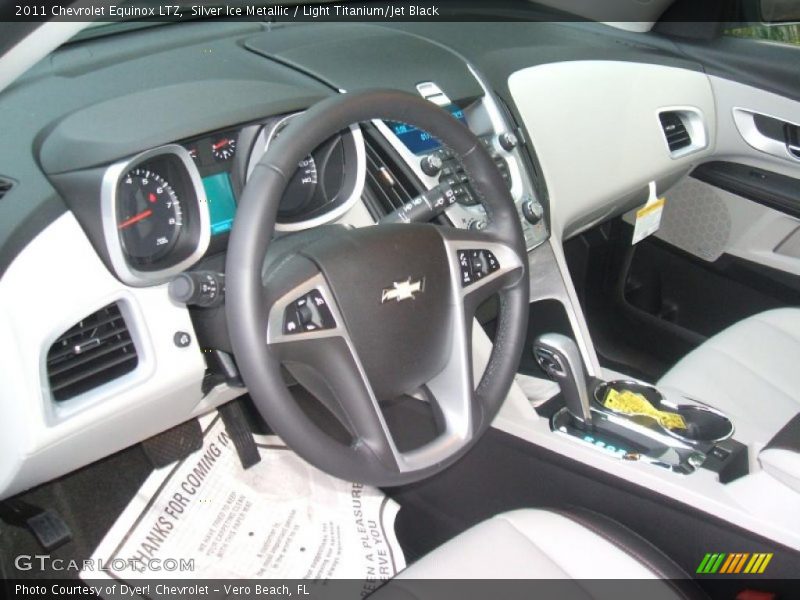 Light Titanium/Jet Black Interior - 2011 Equinox LTZ 