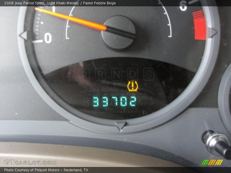 Light Khaki Metallic / Pastel Pebble Beige 2008 Jeep Patriot Sport