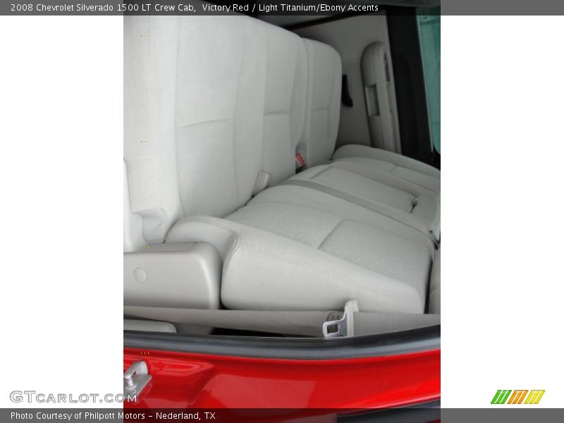 Victory Red / Light Titanium/Ebony Accents 2008 Chevrolet Silverado 1500 LT Crew Cab