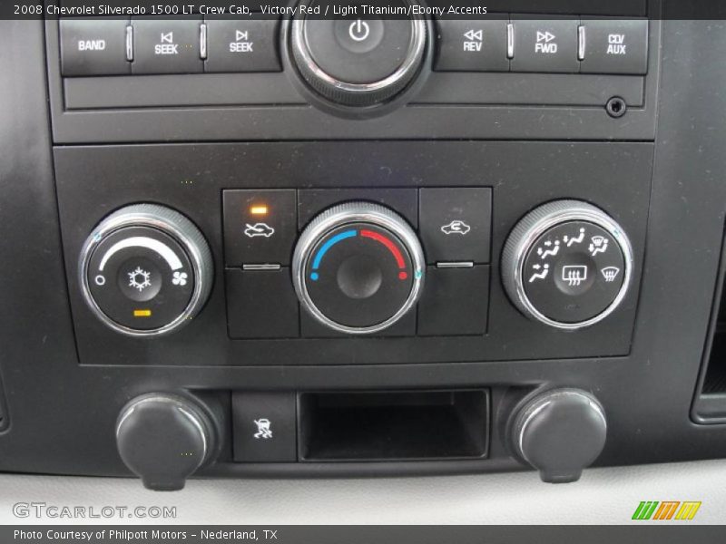 Victory Red / Light Titanium/Ebony Accents 2008 Chevrolet Silverado 1500 LT Crew Cab