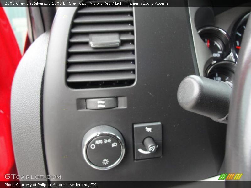 Victory Red / Light Titanium/Ebony Accents 2008 Chevrolet Silverado 1500 LT Crew Cab