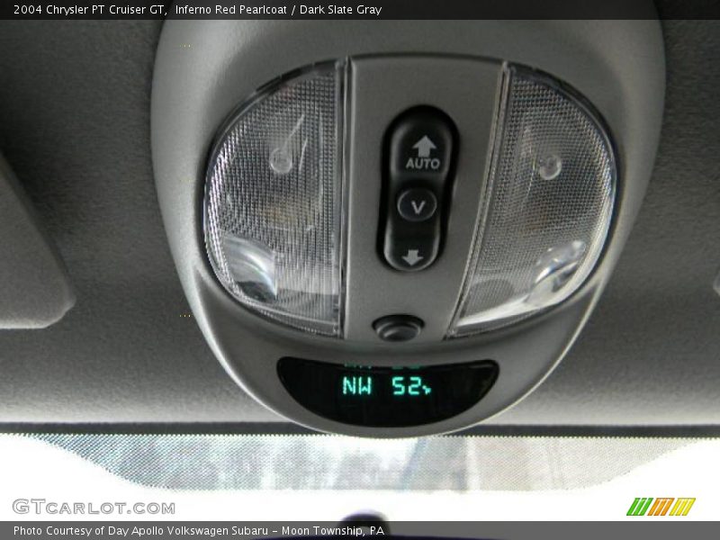 Inferno Red Pearlcoat / Dark Slate Gray 2004 Chrysler PT Cruiser GT
