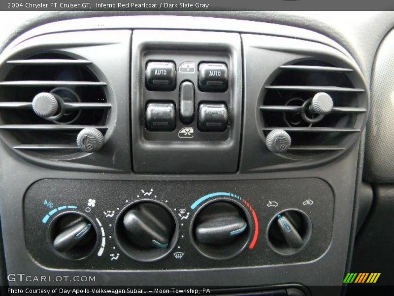 Controls of 2004 PT Cruiser GT