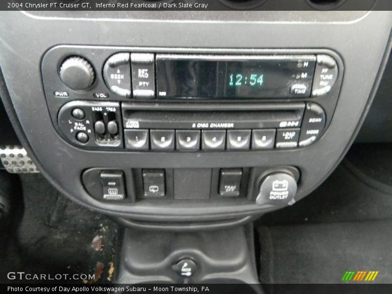 Controls of 2004 PT Cruiser GT