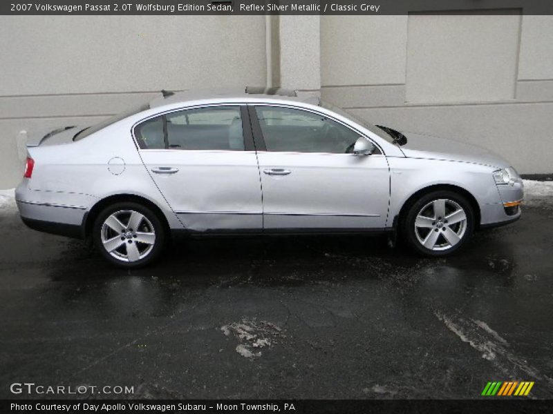 Reflex Silver Metallic / Classic Grey 2007 Volkswagen Passat 2.0T Wolfsburg Edition Sedan