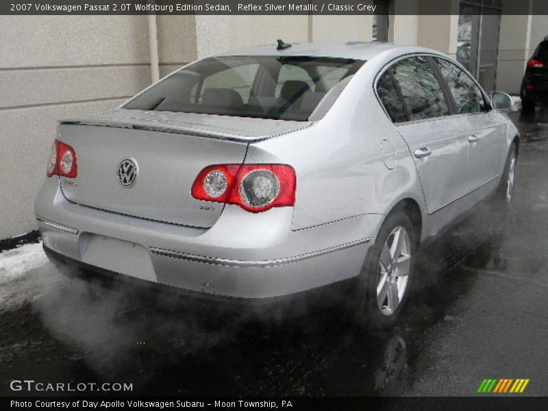 Reflex Silver Metallic / Classic Grey 2007 Volkswagen Passat 2.0T Wolfsburg Edition Sedan