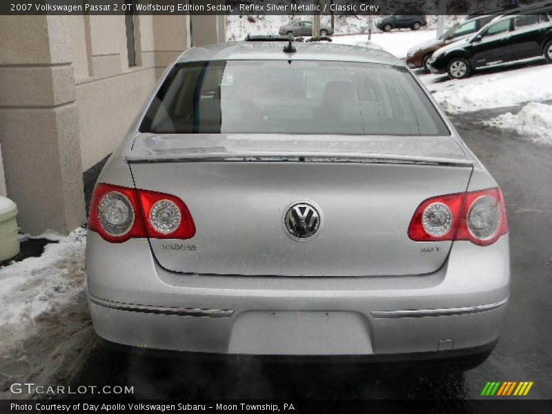 Reflex Silver Metallic / Classic Grey 2007 Volkswagen Passat 2.0T Wolfsburg Edition Sedan