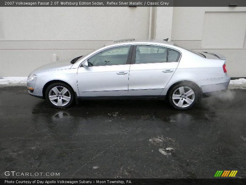 Reflex Silver Metallic / Classic Grey 2007 Volkswagen Passat 2.0T Wolfsburg Edition Sedan