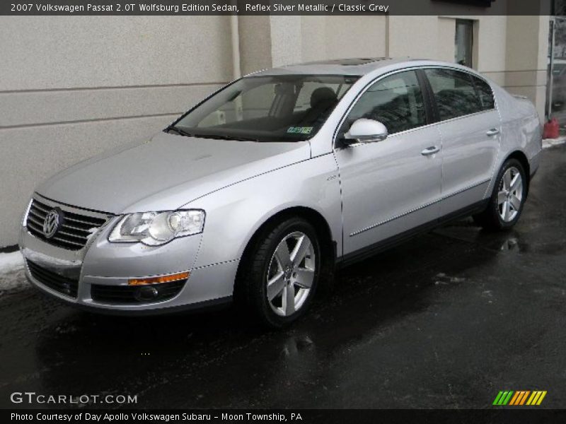 Reflex Silver Metallic / Classic Grey 2007 Volkswagen Passat 2.0T Wolfsburg Edition Sedan