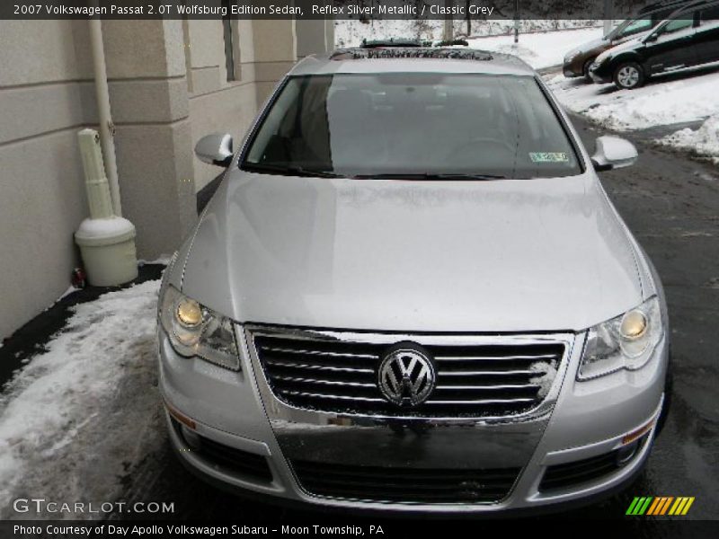 Reflex Silver Metallic / Classic Grey 2007 Volkswagen Passat 2.0T Wolfsburg Edition Sedan
