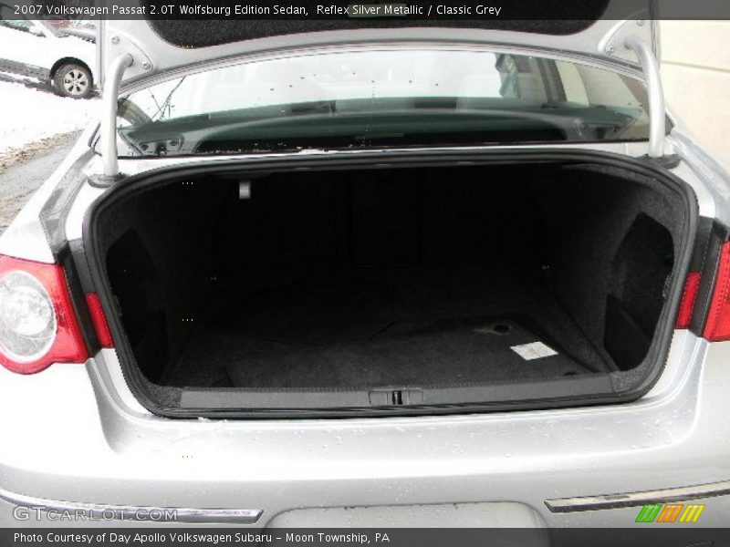 Reflex Silver Metallic / Classic Grey 2007 Volkswagen Passat 2.0T Wolfsburg Edition Sedan